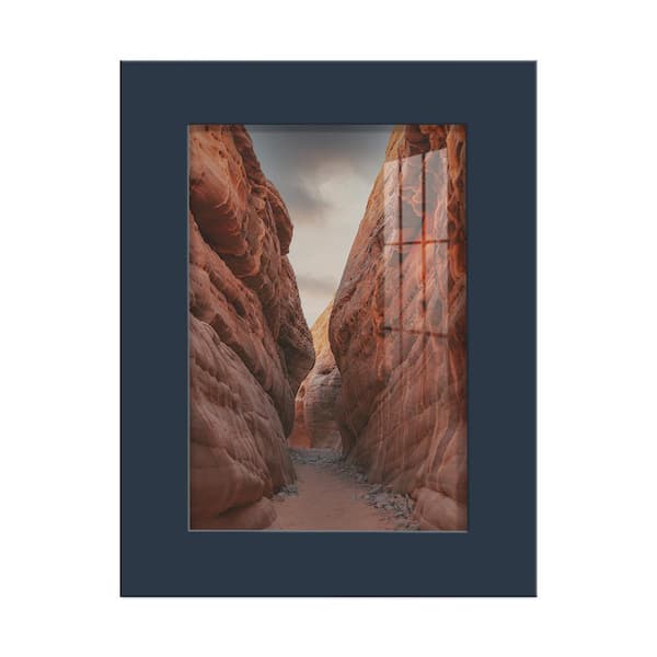 Wexford Home Modern 3.5in. x 5in. Dark Blue Picture Frame