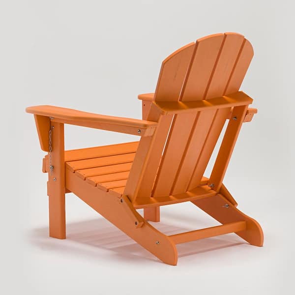 cenadinz Classic Solid All-weather Folding Plastic Adirondack Chair