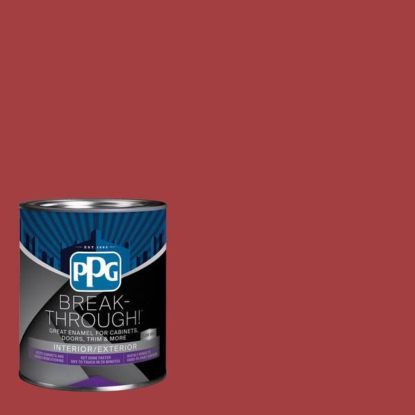 Break-Through! 1 qt. PPG17-12 Granada Satin Door, Trim & Cabinet Paint