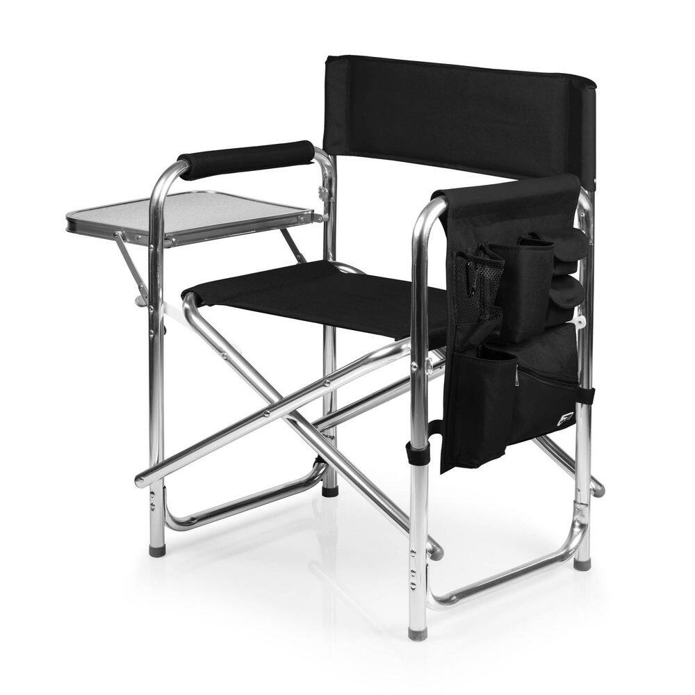 Sports Chair with Side Table, Beach Chair, Camp Chair for Adults (Black） price history on PriceWatchPro