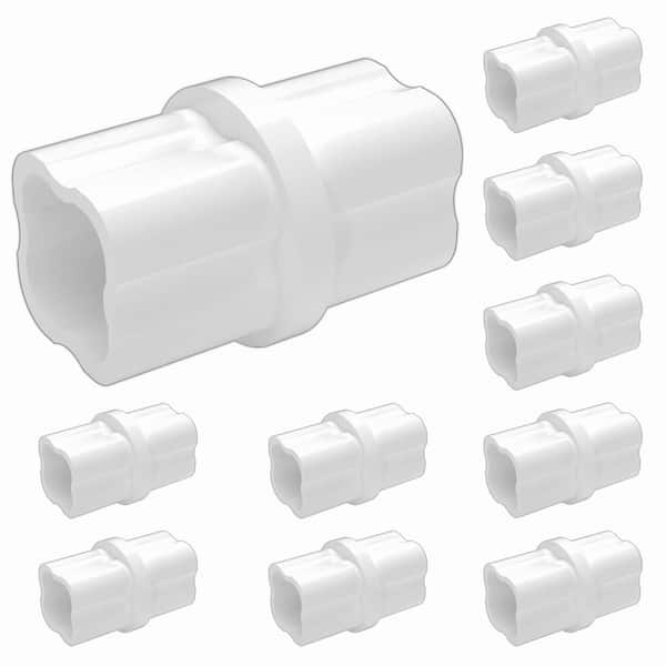 Formufit 3/4 in. Furniture Grade PVC Sch. 40 Internal Coupling in White (10-Pack)