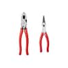 Milwaukee 2-Piece 9 in. High Leverage Lineman's Pliers with