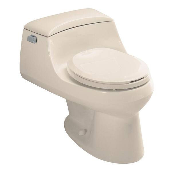 KOHLER San Raphael 1-Piece 1.6 GPF Round Toilet in Innocent Blush-DISCONTINUED