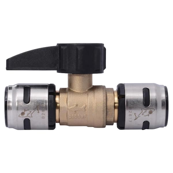 SharkBite EvoPEX 3/4 in. Brass Push-to Connect Ball Valve