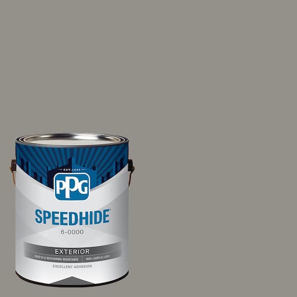 SPEEDHIDE 1 gal. PPG0998-5 Mt. Rainier Satin Exterior Paint