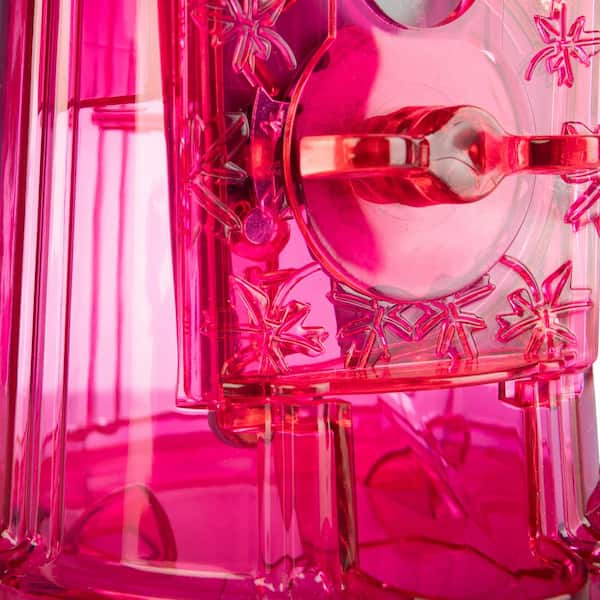11′ Metal and Glass Gumball Machine – White – RMK Worldwide Inc.