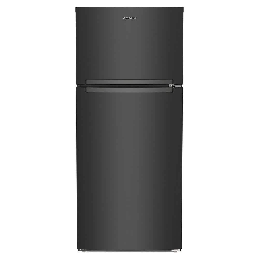 16.4 cu. ft. Built-in Top-Freezer Refrigerator in Black