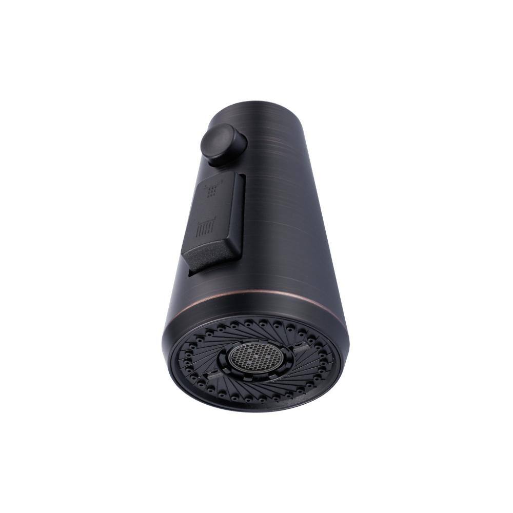 Kitchen Faucet Sprayer Head 3 Spray Modes 13 Adapters Stainless Steel in Oil Rubbed Bronze price history on PriceWatchPro
