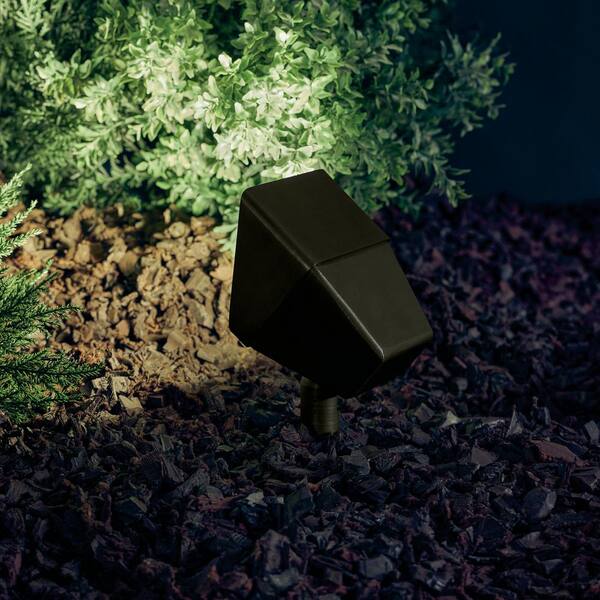 KICHLER Low Voltage Centennial Brass Hardwired Dual Socket