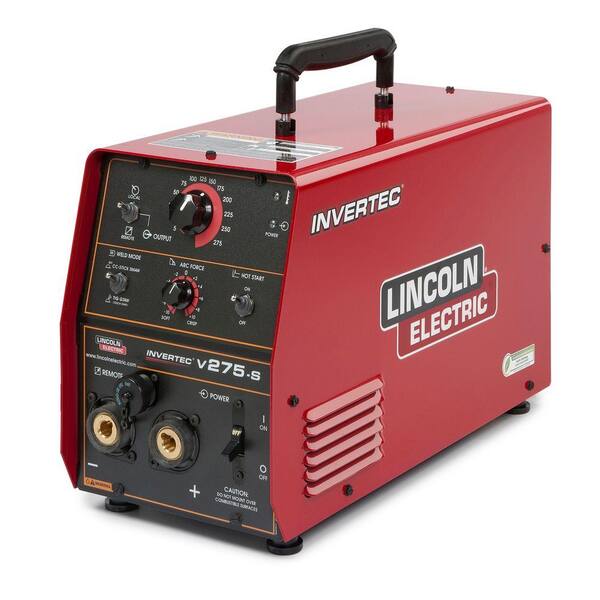 Lincoln Electric 275 Amp Invertec V275-S Arc/Stick Welder (with Tweco Style Receptacle),  Single or 3 Phase Capable, 220V