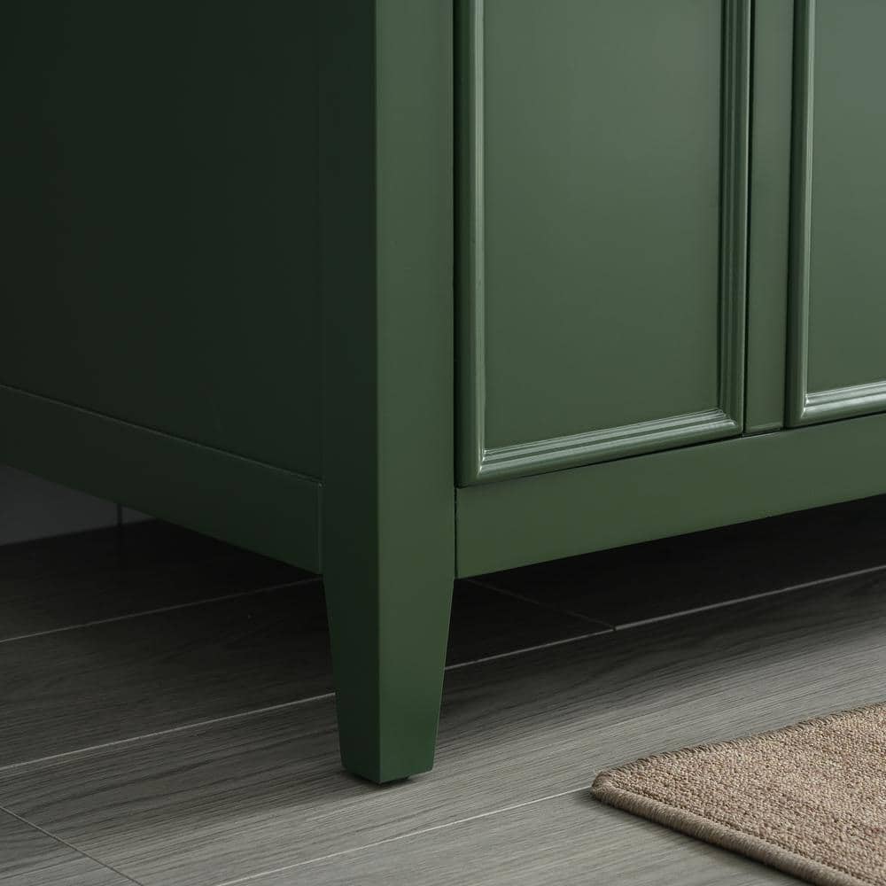 Evergreen 42'' Freestanding Single Bathroom Vanity with Ceramic Sink