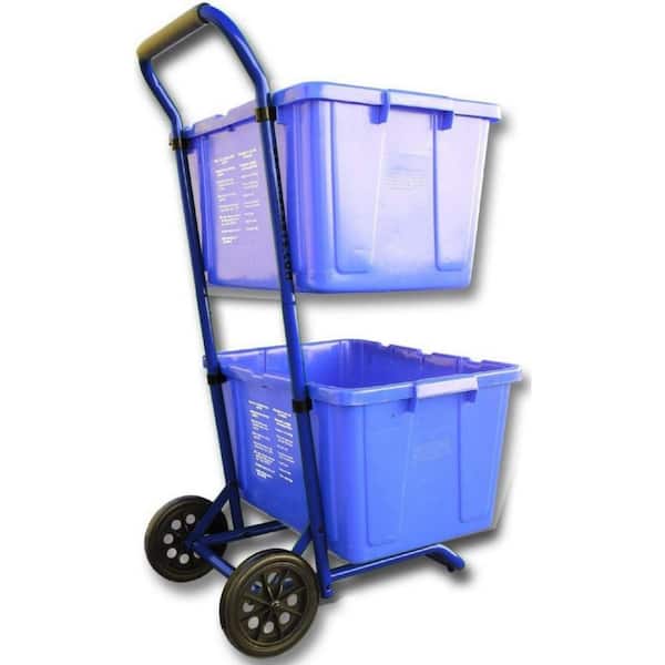 Recycle Cart for 220 lbs. for Moving Recycle Bins (Single Pack)
