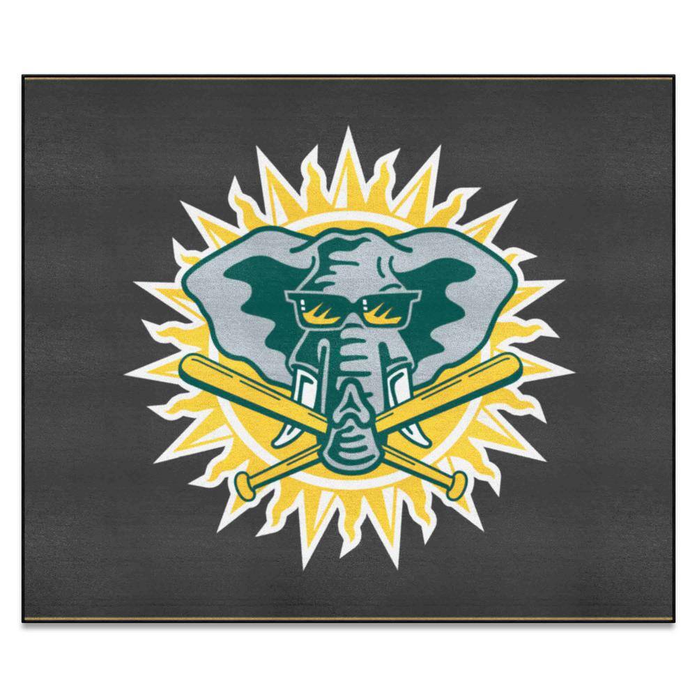 Oakland Athletics Elephant Mascot Rug