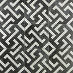 Anabella Mor Encaustic 9 in. x 9 in. 11mm Matte Porcelain Floor and Wall Tile (10.76 sq. ft. / Box)