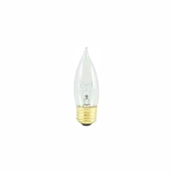 Bulbrite 40-Watt Warm White Light CA10 (E26) Medium Screw Base, Clear Dimmable Incandescent Light Bulb (50-Pack)