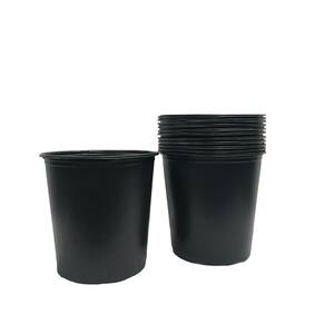 5 Gal. Plastic Nursery Trade Pots (4.02 Gal/15.22 l./924 cu in. ) (12-Pack)