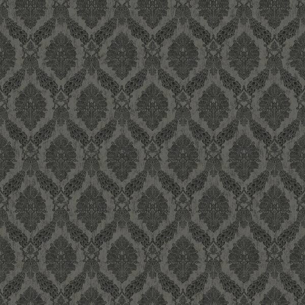 York Wallcoverings Peacock Damask Spray and Stick Wallpaper (Covers 56 sq. ft.)