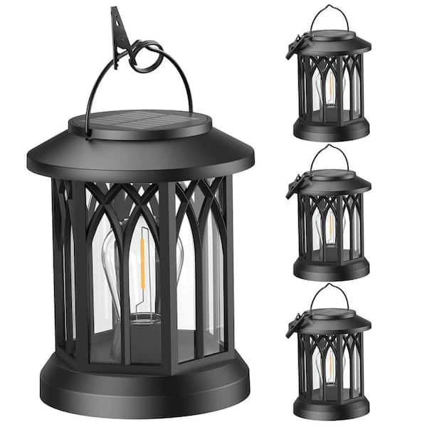 Outdoor Decor, Solar Lanterns Outdoor Hanging (4-Pack)