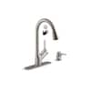 Setra Single-Handle Touchless Pull-Down Sprayer Kitchen Faucet in Vibrant Stainless