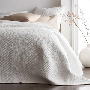 Company Cotton Voile Pacific Solid King Quilt