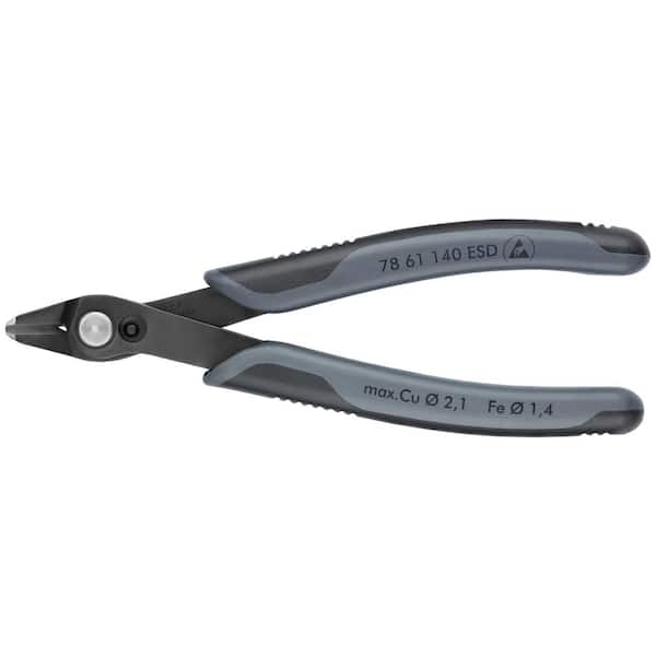 KNIPEX 5-1/2 in. Electronics Super Knips XL with ESD Handles
