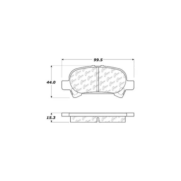 Centric Parts Disc Brake Pad Set