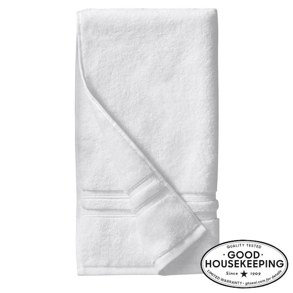 Linum Home Textiles Soft Twist Cadena Premium Authentic Soft 100% Turkish Cotton Luxury Hotel Collection Hand Towel White/Terra Cotta 