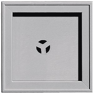 7.75 in. x 7.75 in. #016 Gray Recessed Square Universal Mounting Block