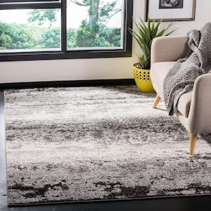 Spirit Charcoal/Light Gray 8 ft. x 10 ft. Solid Area Rug