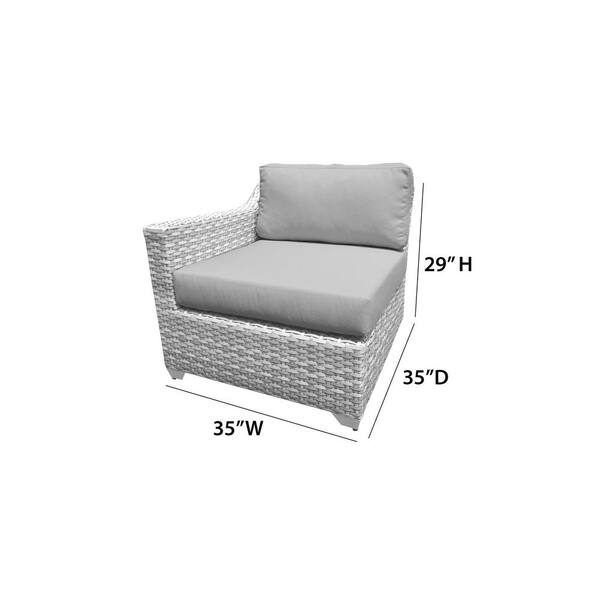 fairmont 6pc patio seating set with cushions