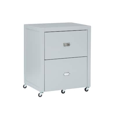 Sara Gray Rolling File Lateral Desk Cabinet