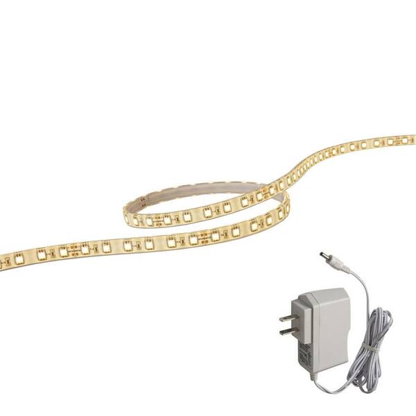 Illume Lighting 39 in. 1m White LED Flextape with Plug-In Driver