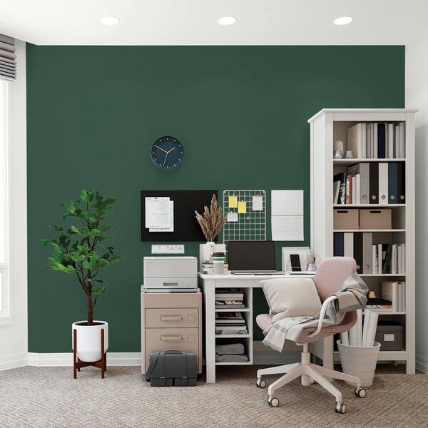 Glidden Premium 1 gal. PPG1137-7 Black Spruce Flat Interior