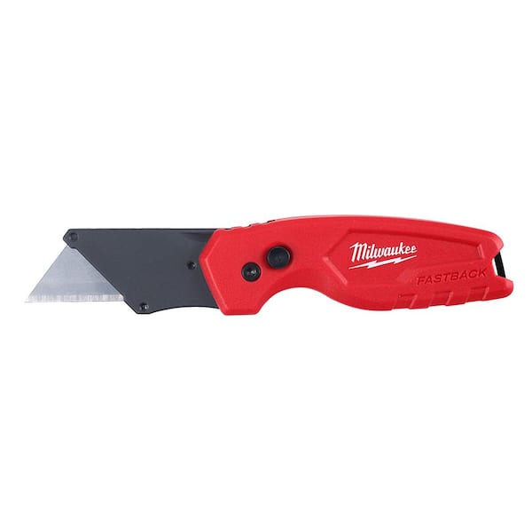 Milwaukee FASTBACK Compact Folding Utility Knife with General Purpose Blade
