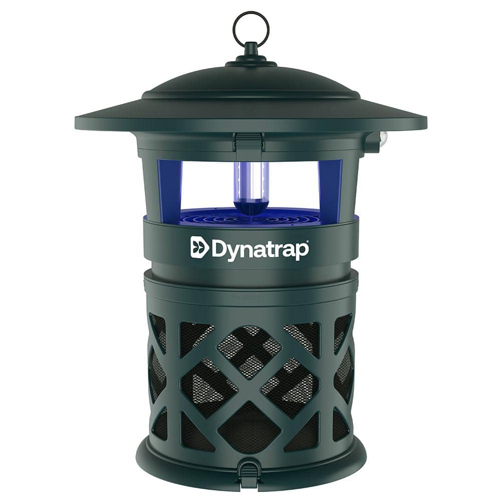 1 Acre LED Outdoor Insect Trap – Traps Mosquitoes, Flies, Moths, & Other Flying Insects - Bug Zapper Alternative - Green