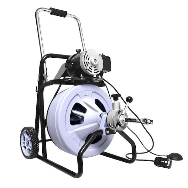 KT-9001J DrainMaster Max 75 ft. x 1/2 in. Sewer Snake Electric Auger