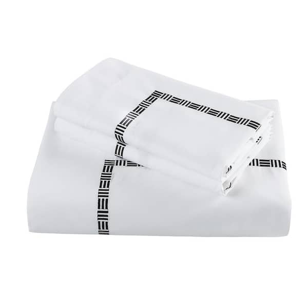 81x120 Full size flat. Luxury centium satin hotel white bed sheets in — HSD  Amenities Online Store