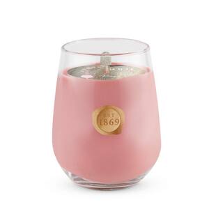 Celebrations Rose Scented Jar Candle 9.3 oz. in Pink