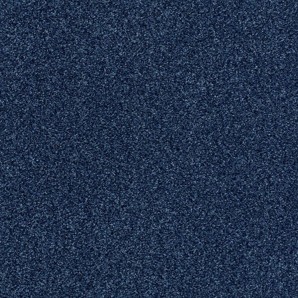 Lifeproof Karma I - Denim - Blue 41.2 oz. Nylon Texture Installed Carpet