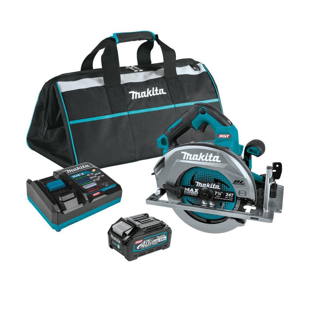 しょうや Makita 40V Max XGT Brushless Cordless 7-1/4 in. Circular Saw Kit