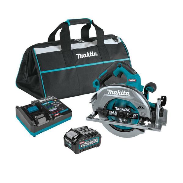 Makita 40V Max XGT Brushless Cordless 7-1/4 in. Circular Saw Kit, AWS Capable (4.0Ah)