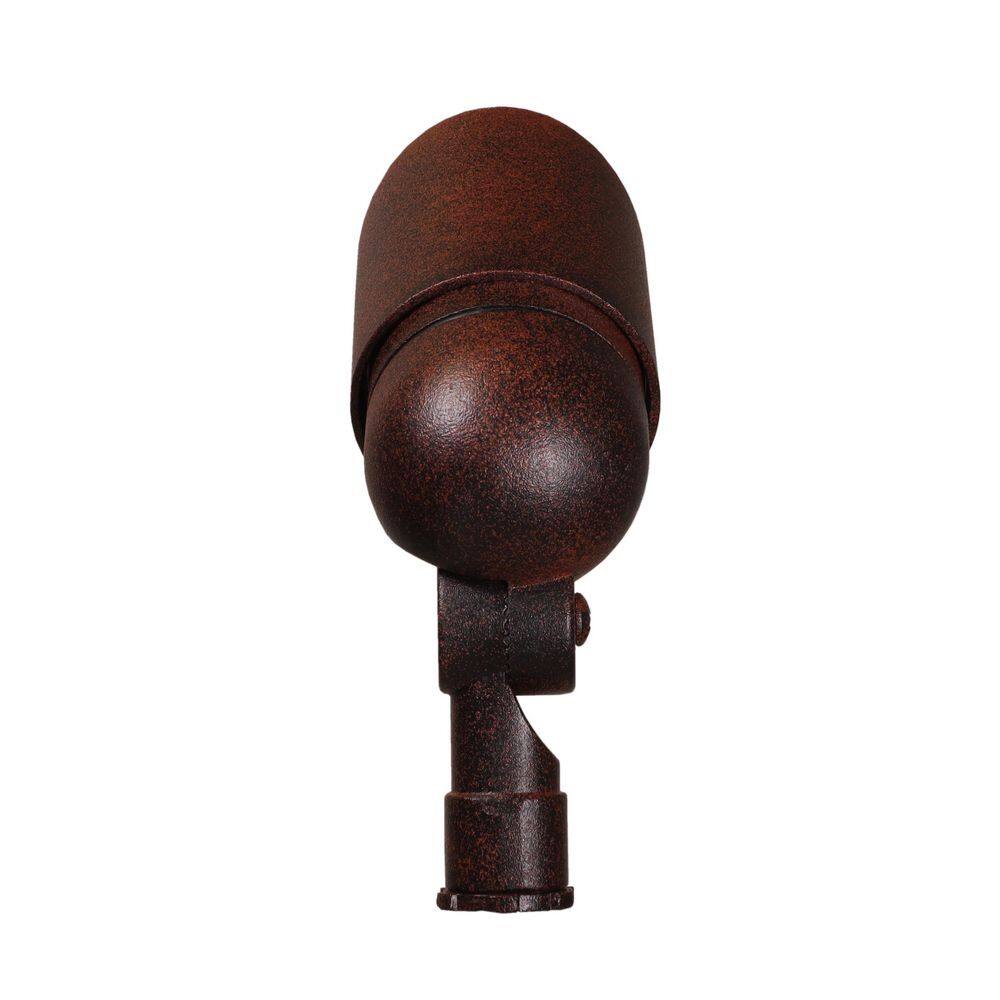 Rust Low Voltage Directional Bullet Landscape Spot Light