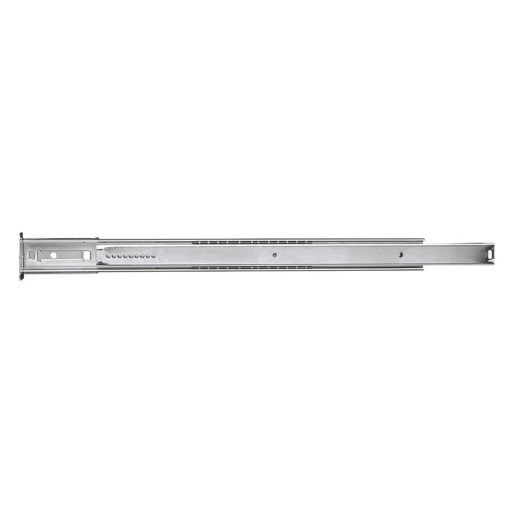 HICKORY HARDWARE 20 in. Cadmium Center Mount 3/4 Extension Drawer Slide (5Pack) P1029/202C5B
