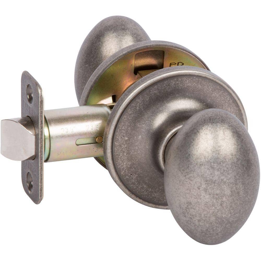 Carlyle Antique Silver Hall/Closet Door Knob