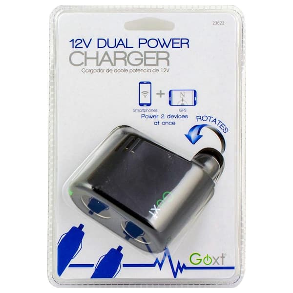 Unbranded 12-Volt Dual Power Charger