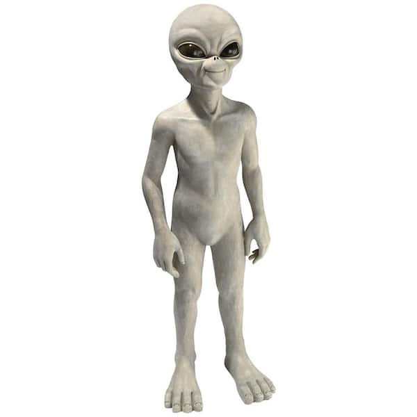 Design Toscano 23.5 in. H The Out of This World Alien Extra Terrestrial Medium Statue