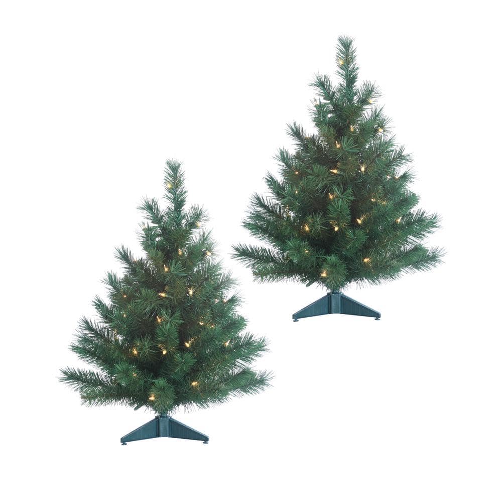 UPC 017816029026 product image for 2 ft. Pre-Lit Colorado Spruce Artificial Christmas Tree with 50 UL Clear Lights  | upcitemdb.com