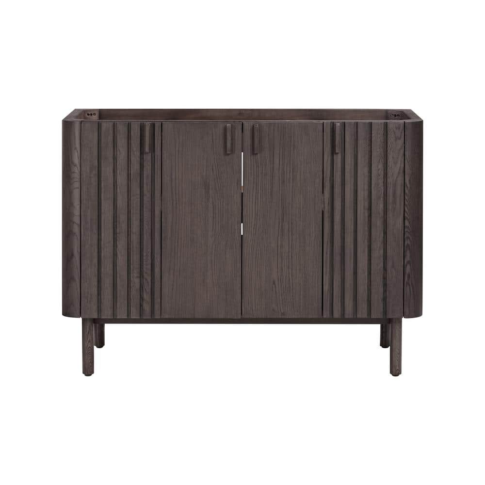 Blakely 48'' Dark Brown Oak Single Bathroom Vanity Base