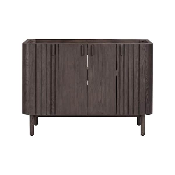 Avanity Blakely 48 in. W x 21 in. D x 34 in. H Bath Vanity Cabinet without Top in Brown Oak Finish