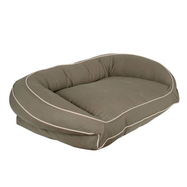 large canvas dog bed